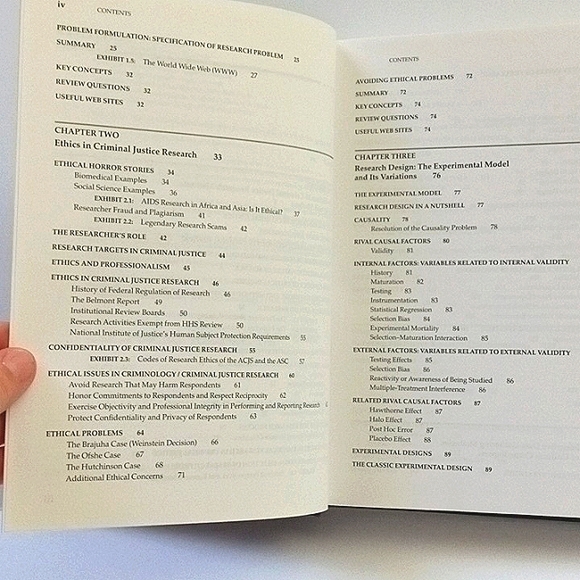 Research Methods In Criminal Justice And Criminology book Seventh Edition - Picture 2 of 6